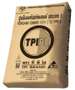 ปูนซีเมนต์ปอร์ตแลนด์ประเภท 3 ตราทีพีไอ ( สีดำ )
