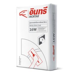 ปูนอินทรี ฉาบแต่งผิวบาง พิเศษ 16W (สกิมโค้ท) สีขาว