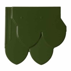 กระเบื้องหลังคาเซรามิก เอสซีจี รุ่นคลาสสิคไทย สีเขียวมณีนิล