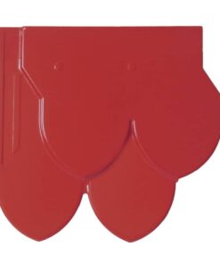 กระเบื้องหลังคาเซรามิก เอสซีจี รุ่นคลาสสิคไทย สีแดงเจิดจรัส