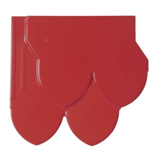 กระเบื้องหลังคาเซรามิก เอสซีจี รุ่นคลาสสิคไทย สีแดงเจิดจรัส