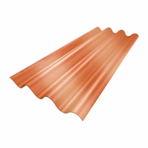 กระเบื้องหลังคาไฟเบอร์ซีเมนต์ เอสซีจี รุ่นโปรลอน 50x120x0.5 ซม. ประกายเทียน