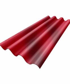 กระเบื้องหลังคาไฟเบอร์ซีเมนต์ เอสซีจี รุ่นโปรลอน 50x120x0.5 ซม. ประกายทับทิม