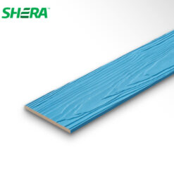 ไม้ฝา ตราเฌอร่า รุ่นขอบตรง ลายสัก สีฟ้าดุสิตา