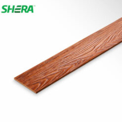 ไม้ฝาเฌอร่า รุ่นชายน์ไลท์ ขอบตรง ลายสัก สีสักทอง