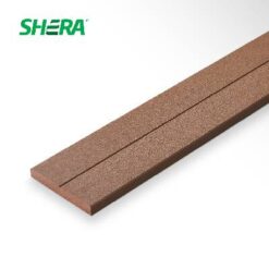 ไม้พื้น เฌอร่า คัลเลอร์ทรู รุ่นดับเบิ้ล ขอบวี ลายเสี้ยน สีทรอปิคอล โอ๊ค