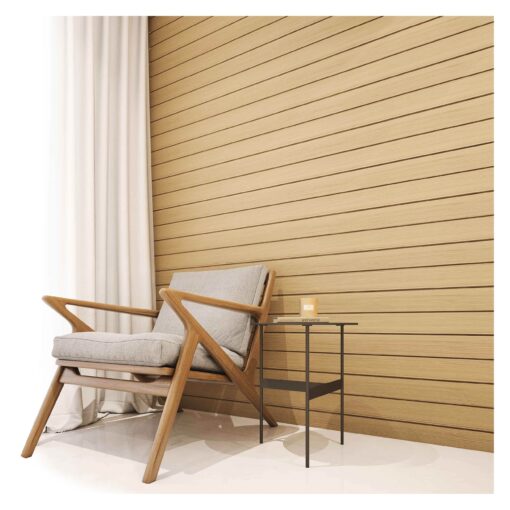 ผนังตกแต่ง เอสซีจี รุ่น โคเต้ ขนาด 20x300x1.2 ซม. สีวอร์มเกรย์ - Image 3