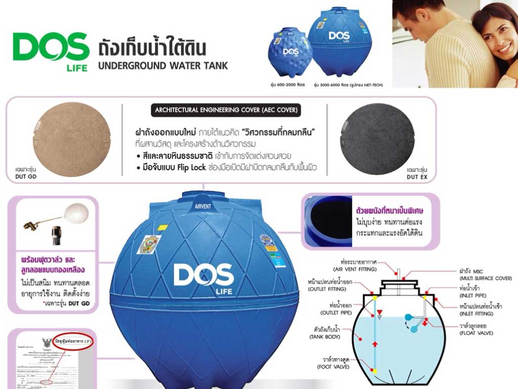 ถังเก็บน้ำใต้ดิน