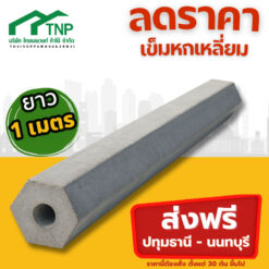 เสาเข็มหกเหลี่ยมยาว1เมตร